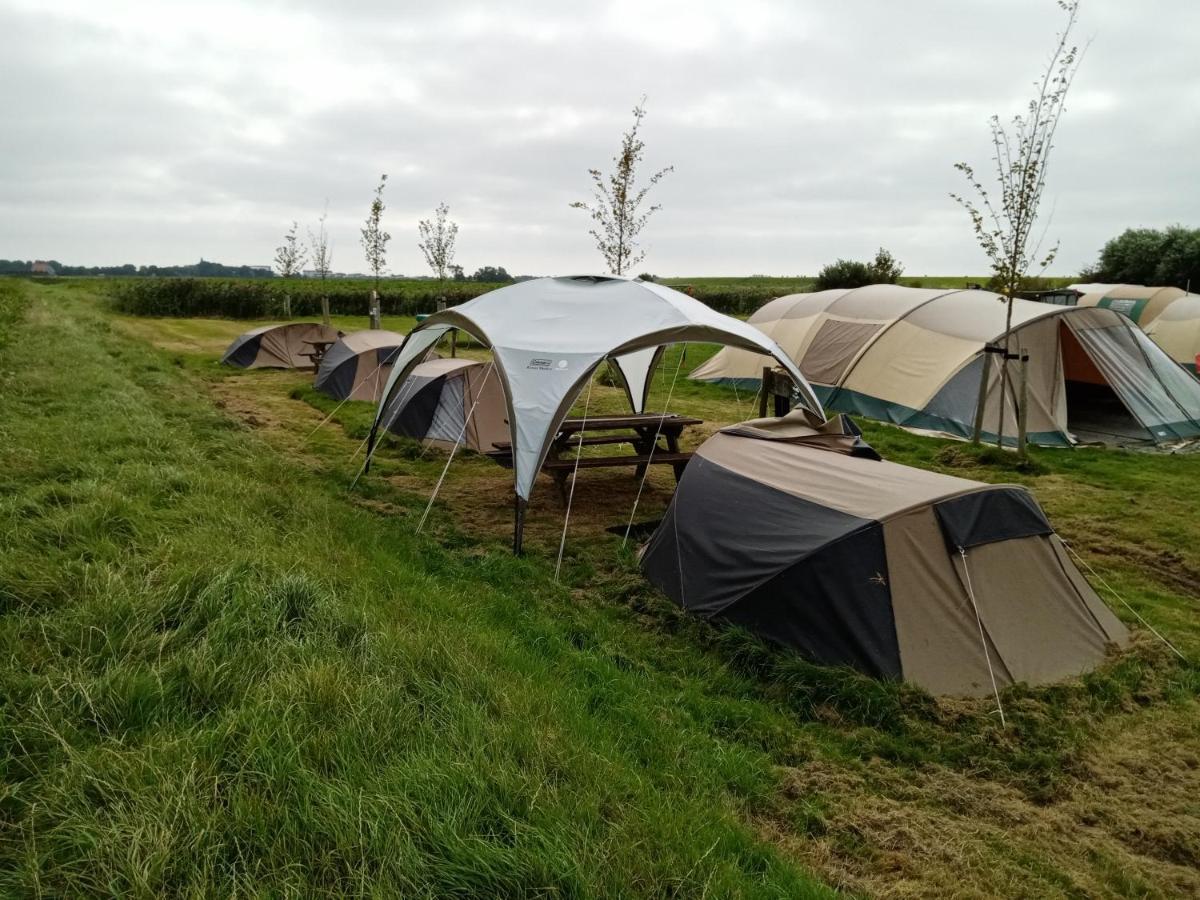 Basic 2P Tent Sotterum Ξενοδοχείο Kornwerd Εξωτερικό φωτογραφία